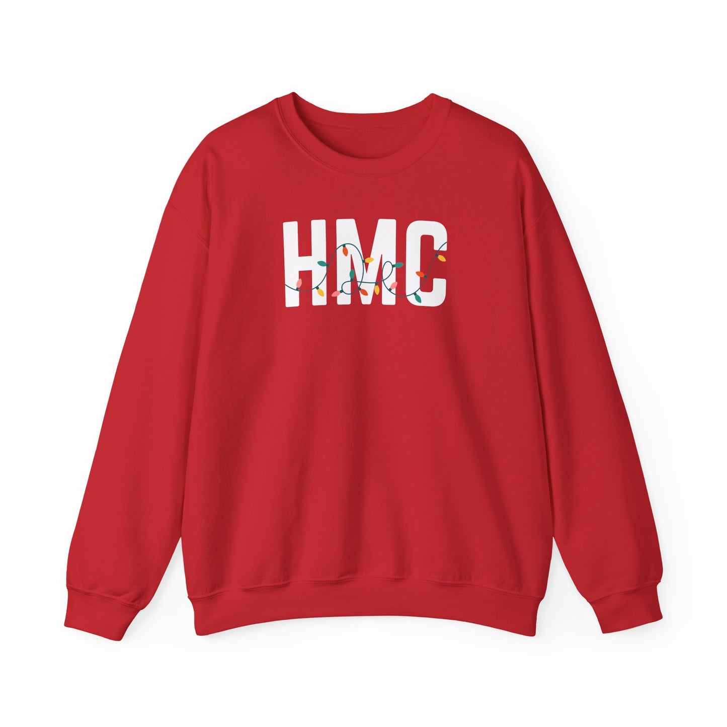 HMC HOLIDAY LIGHTS HEAVY BLEND CREWNECK