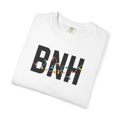 BNH HOLIDAY LIGHTS T-SHIRT - WHITE