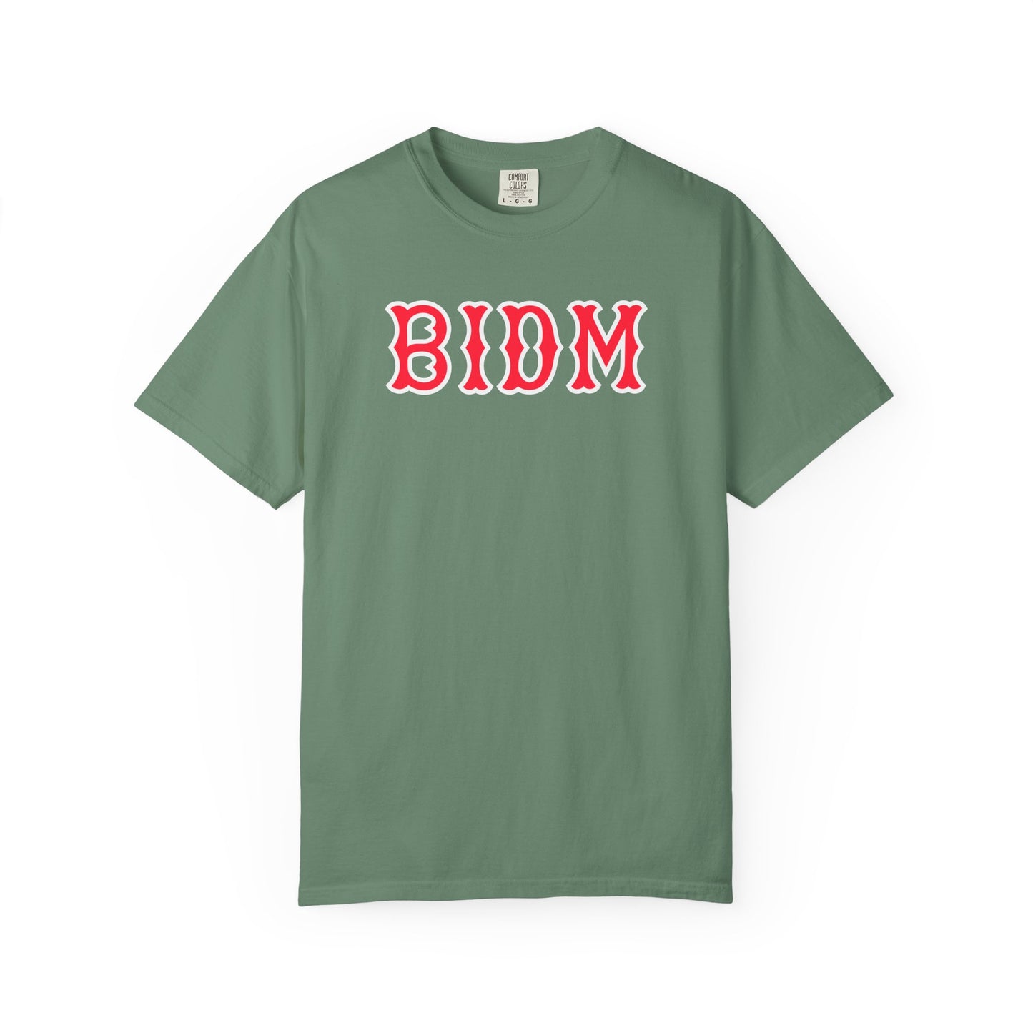 BIDM SOX LETTERS TEE