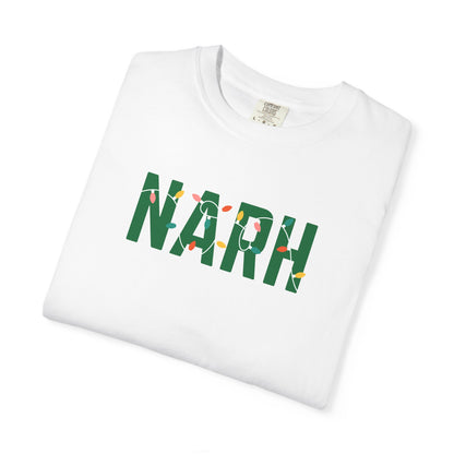 NARH HOLIDAY LIGHTS T-SHIRT - WHITE