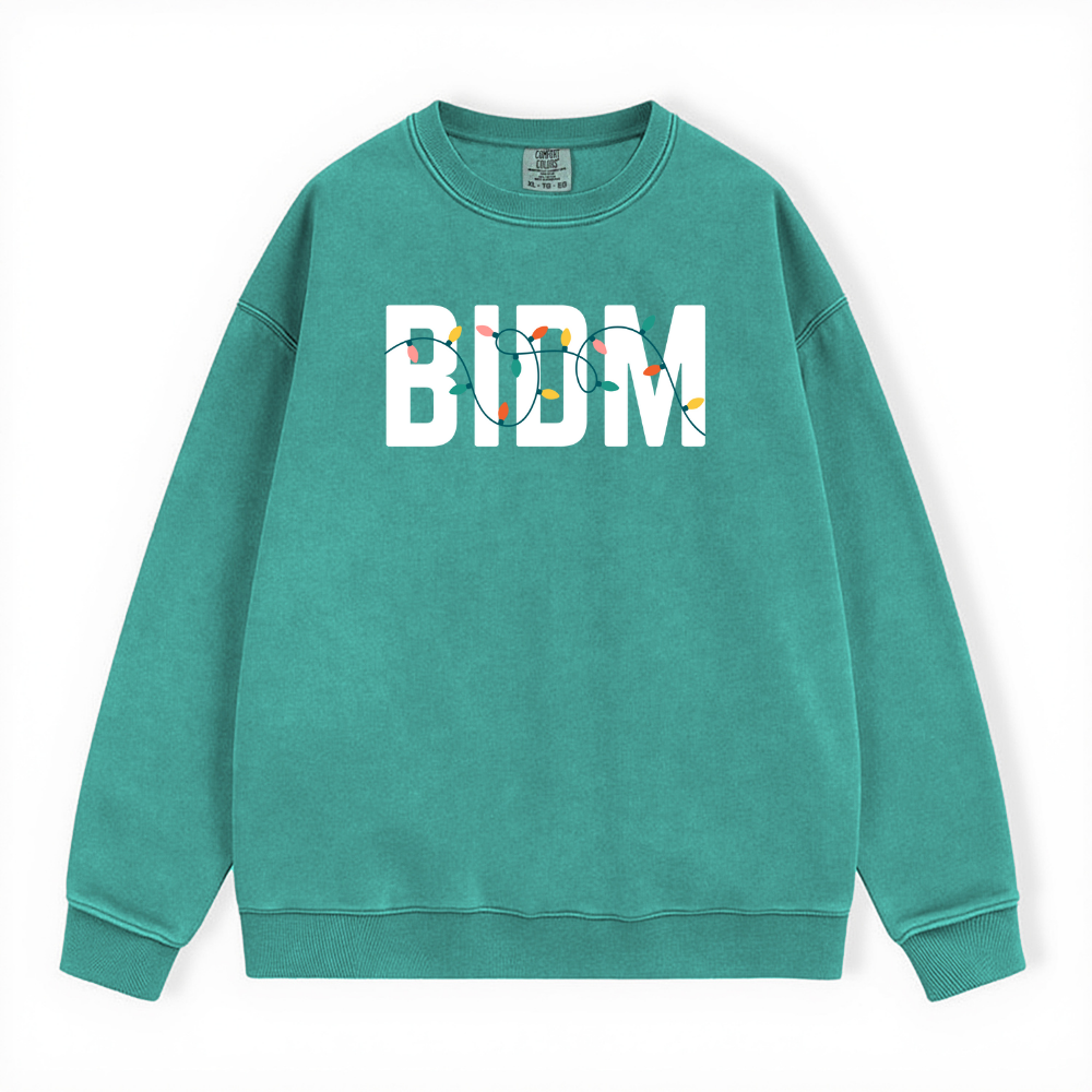 BIDM ALL STAFF HOLIDAY CREWNECK