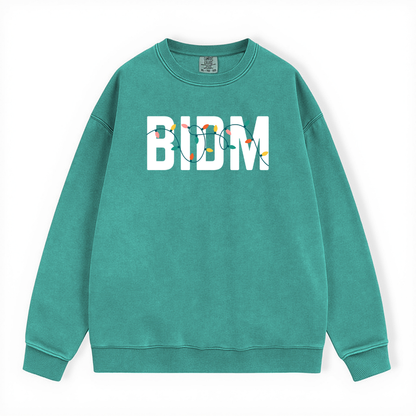 BIDM ALL STAFF HOLIDAY CREWNECK