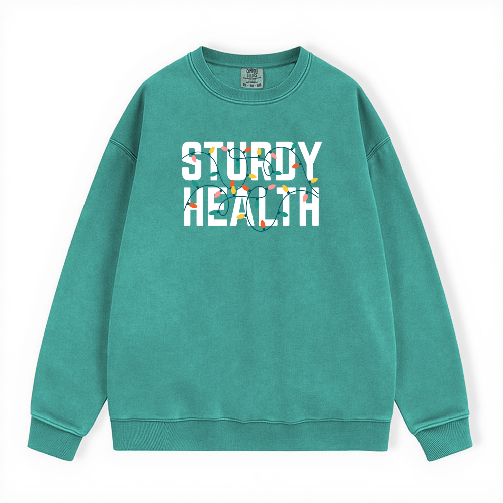 STURDY HEALTH ALL STAFF HOLIDAY CREWNECK