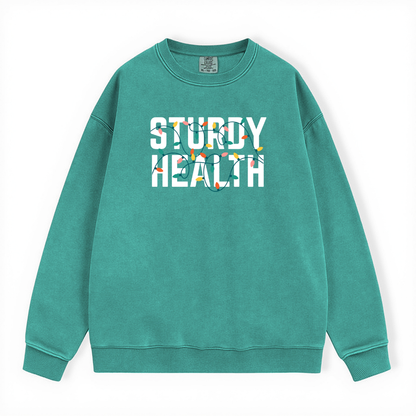 STURDY HEALTH ALL STAFF HOLIDAY CREWNECK