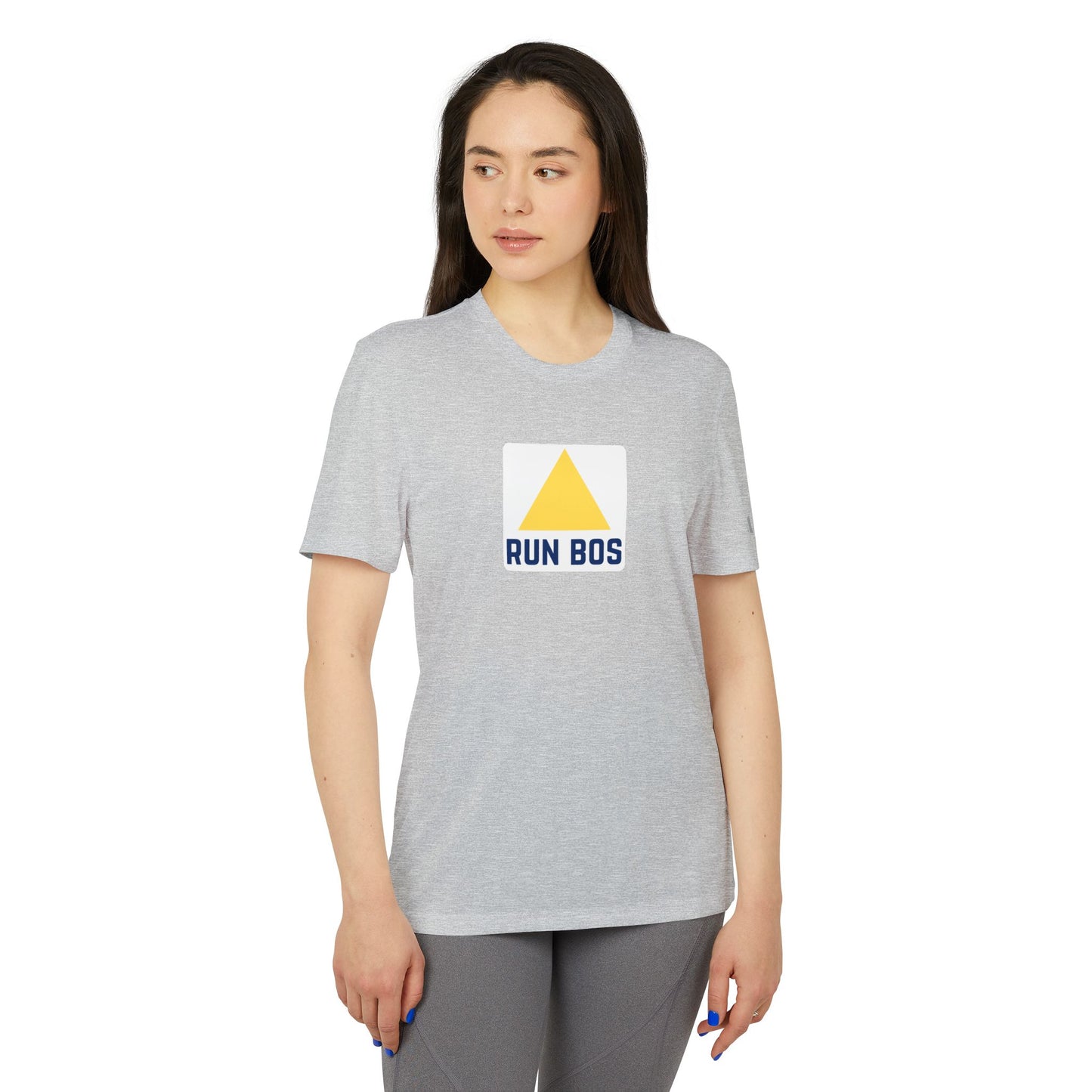 RUN BOS - BOSTON MARATHON ADIDAS RUNNING SHIRT