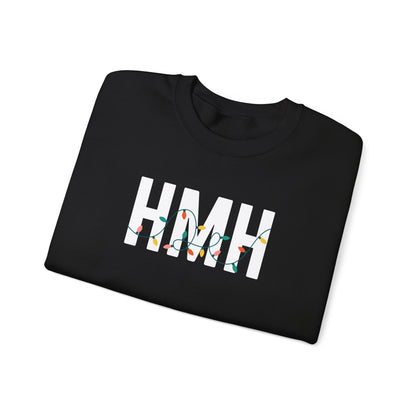 HMH HOLIDAY LIGHTS HEAVY BLEND CREWNECK