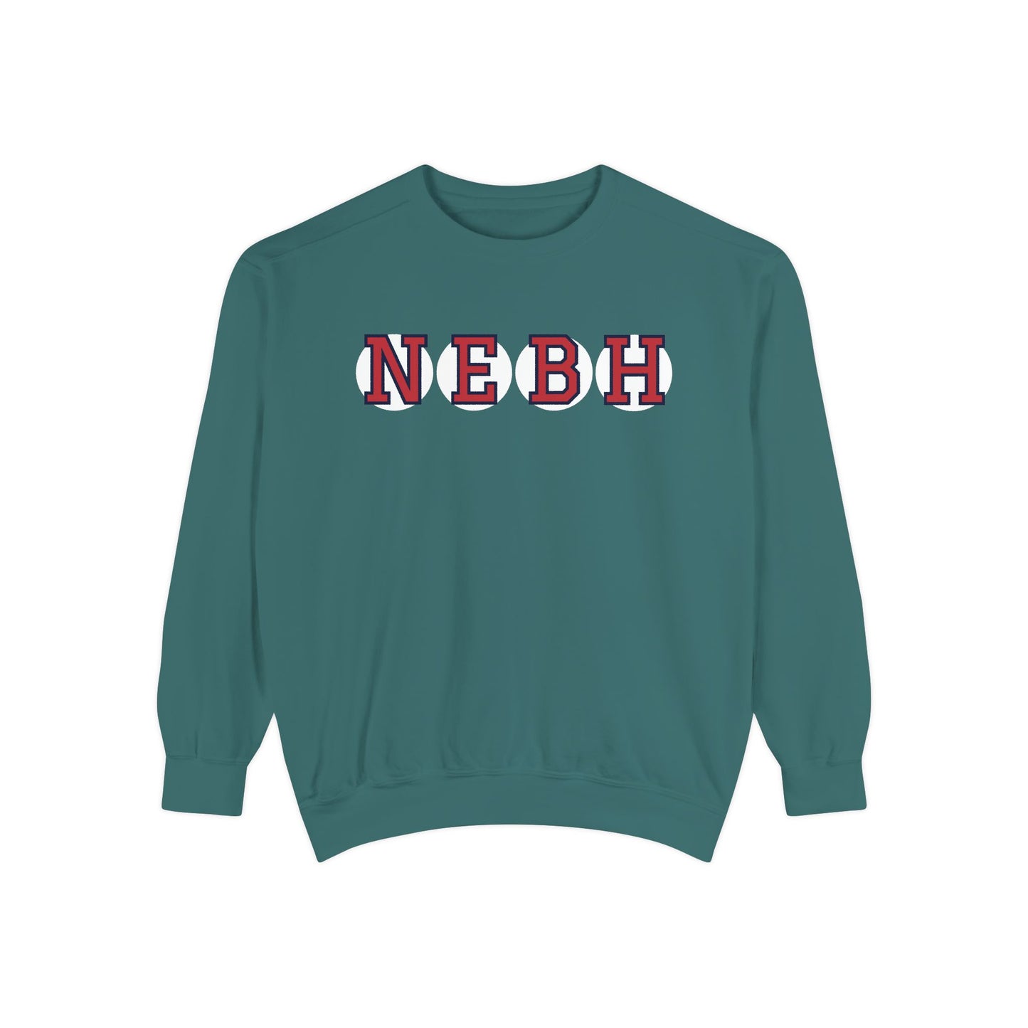 NEBH RETIRED SOX LETTERS CREWNECK