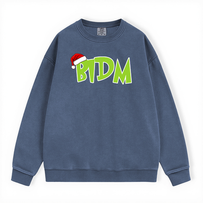 BIDM GRINCH COMFORT COLORS CREWNECK