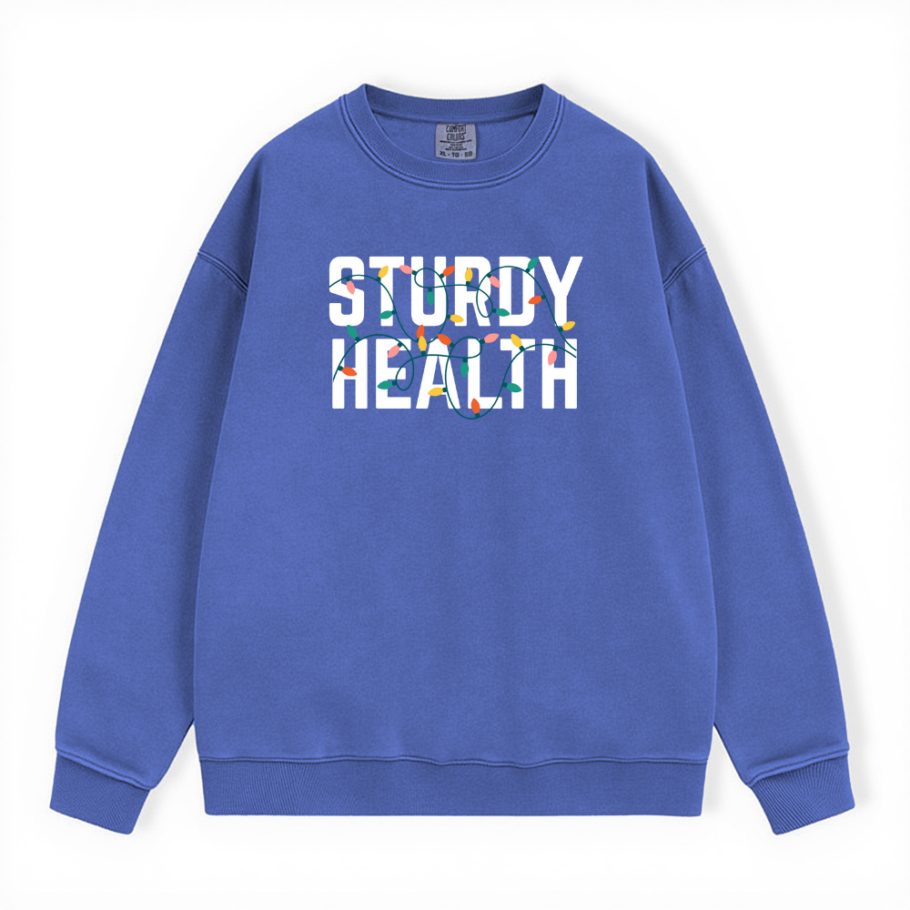 STURDY HEALTH ALL STAFF HOLIDAY CREWNECK