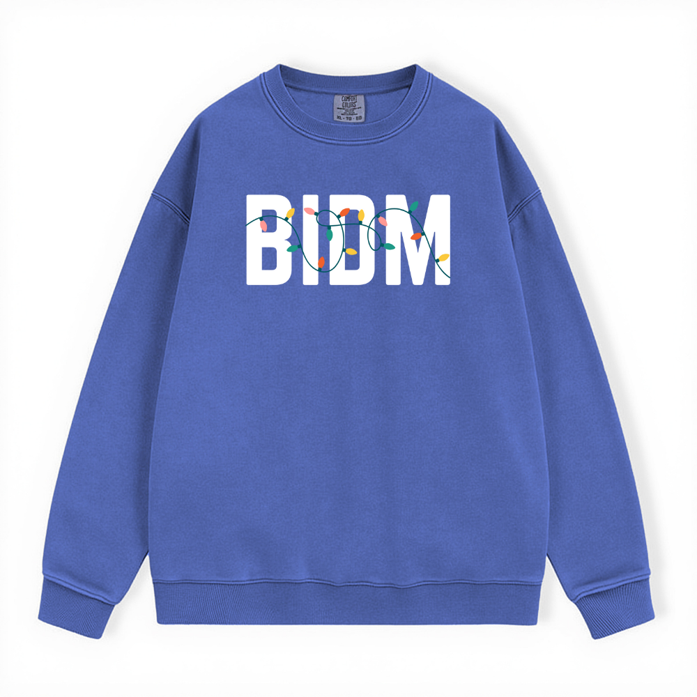 BIDM ALL STAFF HOLIDAY CREWNECK
