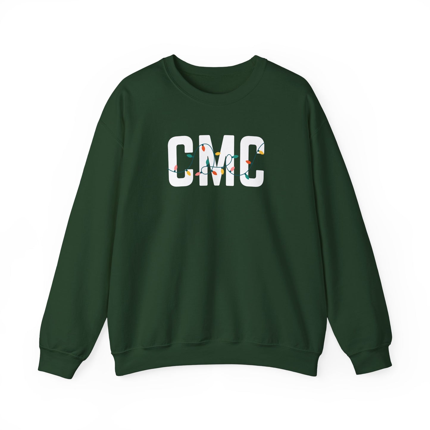 CMC HOLIDAY LIGHTS HEAVY BLEND CREWNECK