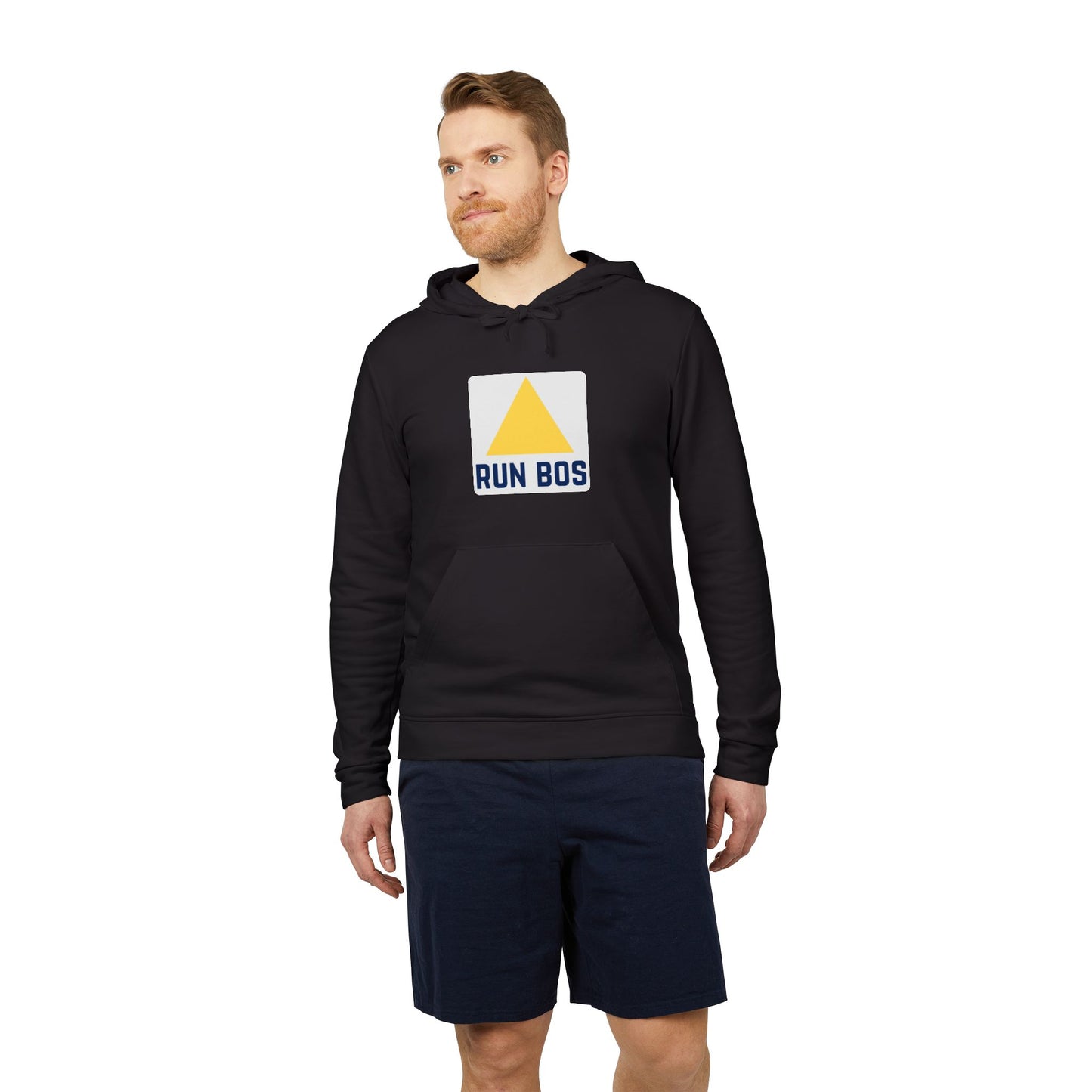 RUN BOS - BOSTON MARATHON ADIDAS HOODIE