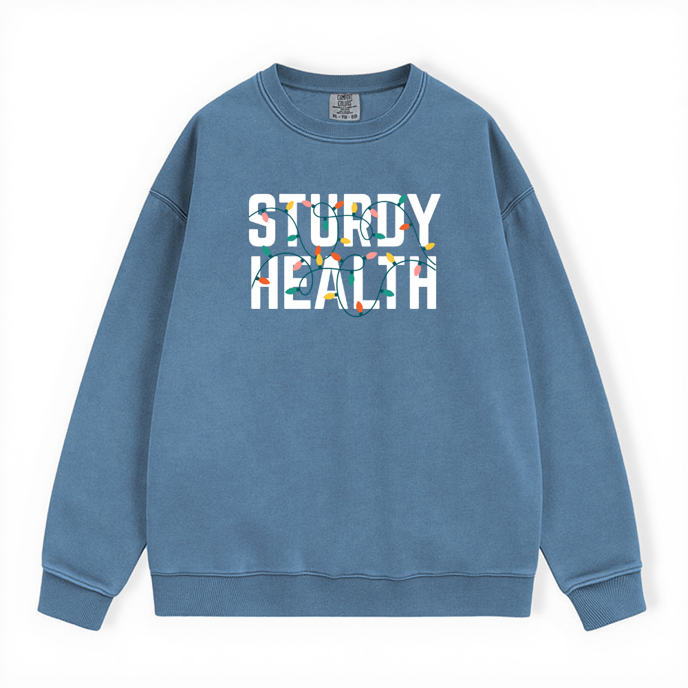 STURDY HEALTH ALL STAFF HOLIDAY CREWNECK