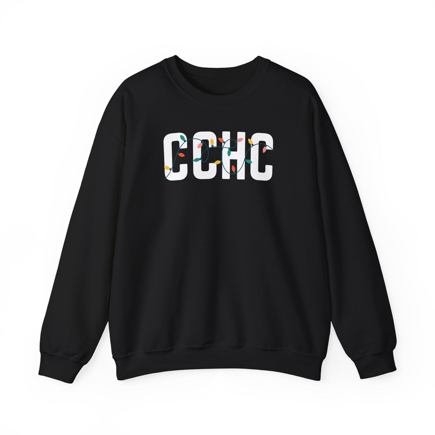 CCHC HOLIDAY LIGHTS HEAVY BLEND CREWNECK