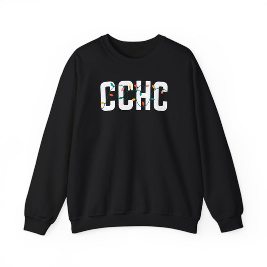 CCHC HOLIDAY LIGHTS HEAVY BLEND CREWNECK