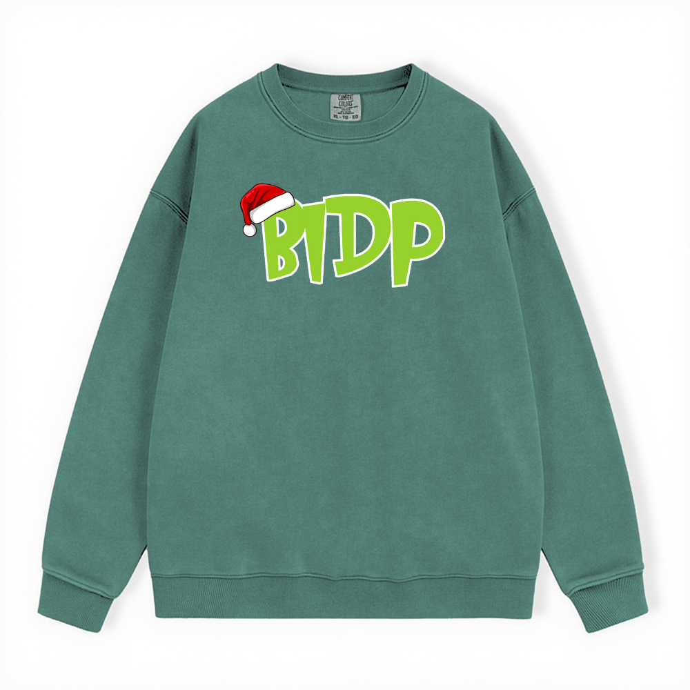 BIDP GRINCH COMFORT COLORS CREWNECK