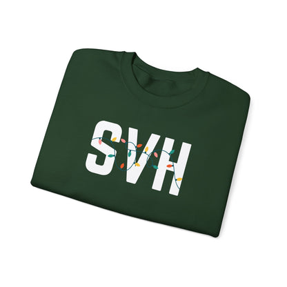 SVH HOLIDAY LIGHTS HEAVY BLEND CREWNECK