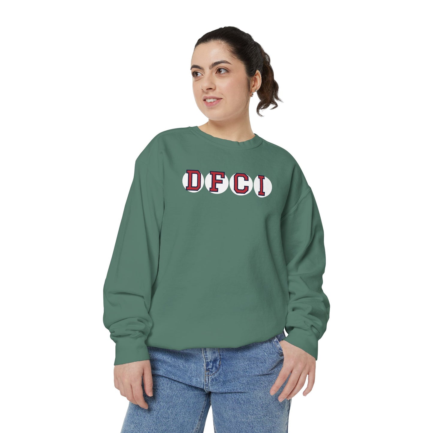 DFCI RETIRED SOX LETTER CREWNECK