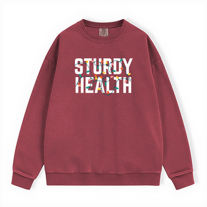 STURDY HEALTH ALL STAFF HOLIDAY CREWNECK