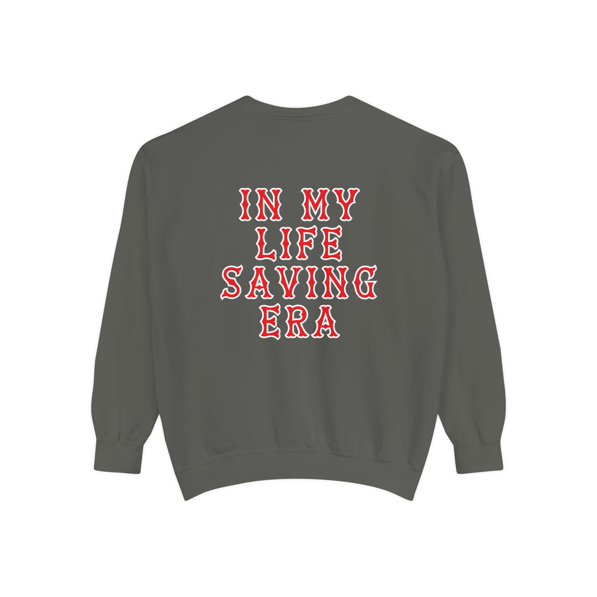 BWH ONCOLOGY LIVE SAVING ERA CREWNECK