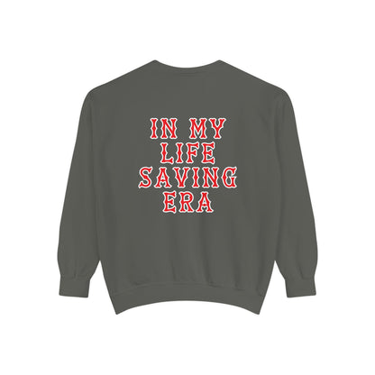 BWH ONCOLOGY LIVE SAVING ERA CREWNECK