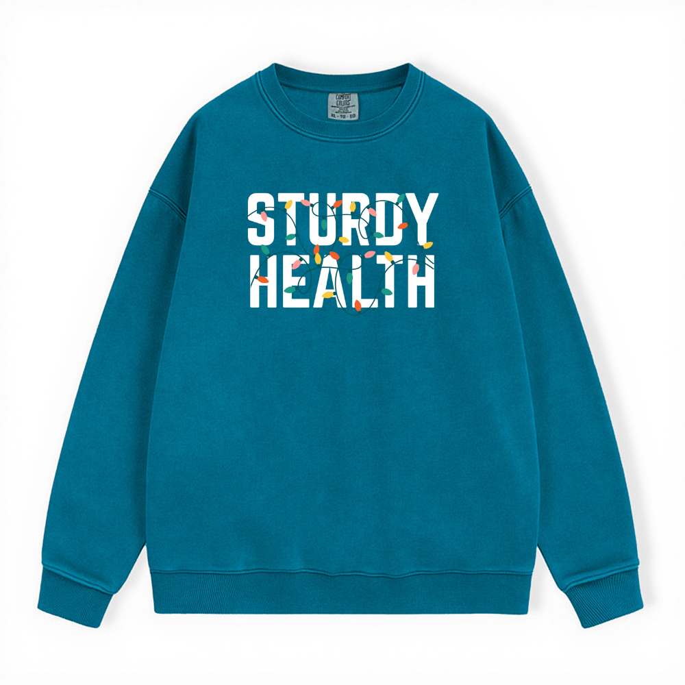 STURDY HEALTH ALL STAFF HOLIDAY CREWNECK