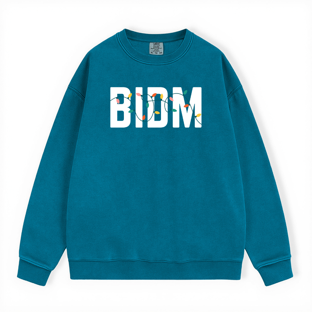 BIDM ALL STAFF HOLIDAY CREWNECK