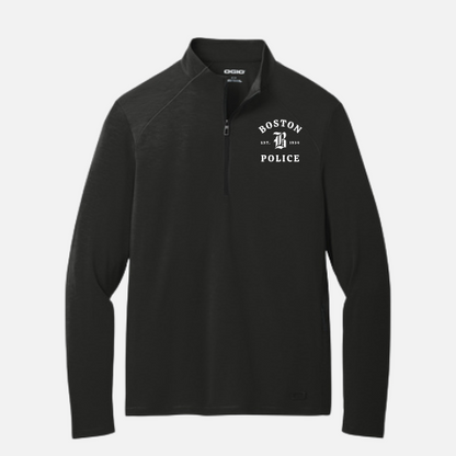 BOSTON POLICE MEN'S QUARTER ZIP