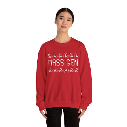 MASS GEN UGLY SWEATER HEAVY BLEND CREWNECK