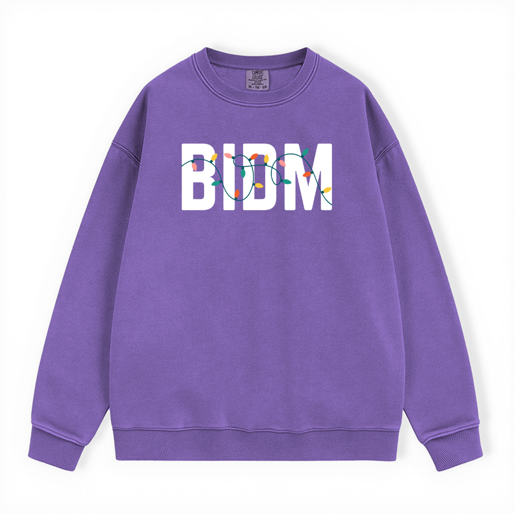 BIDM ALL STAFF HOLIDAY CREWNECK