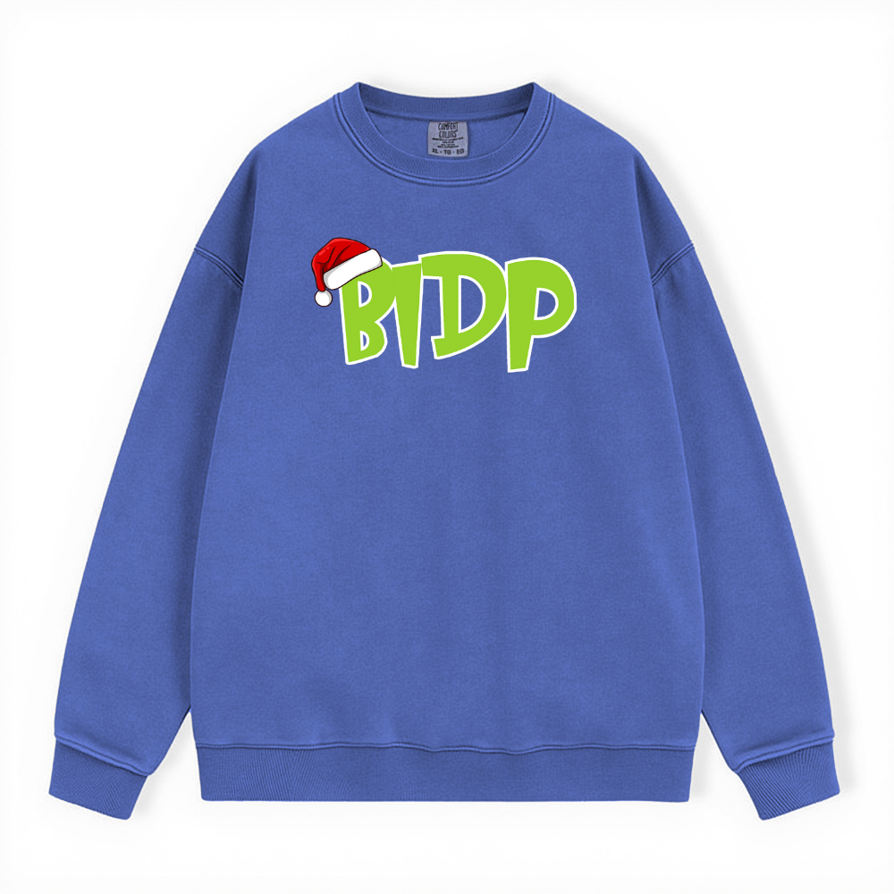 BIDP GRINCH COMFORT COLORS CREWNECK