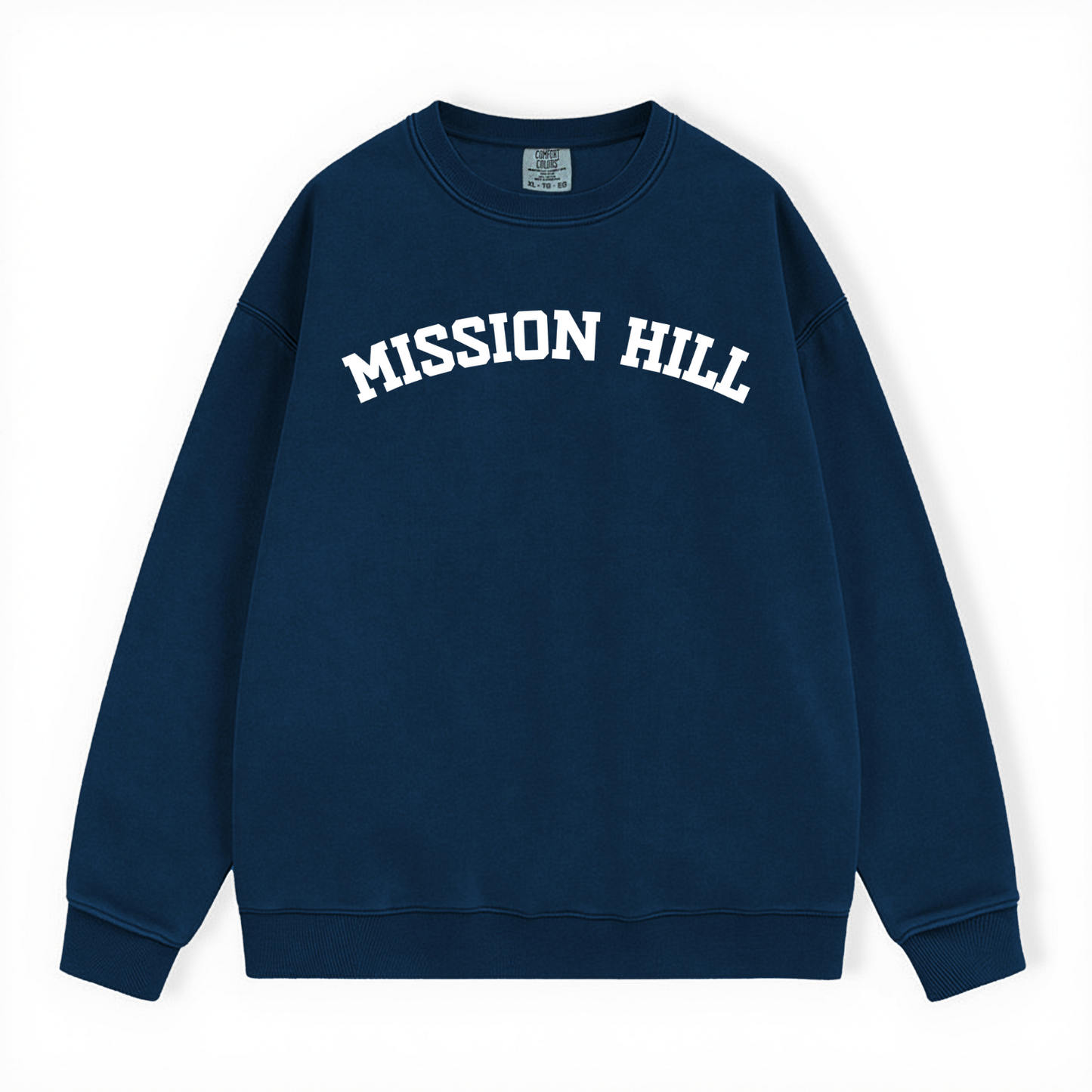MISSION HILL COMFORT COLORS CREWNECK