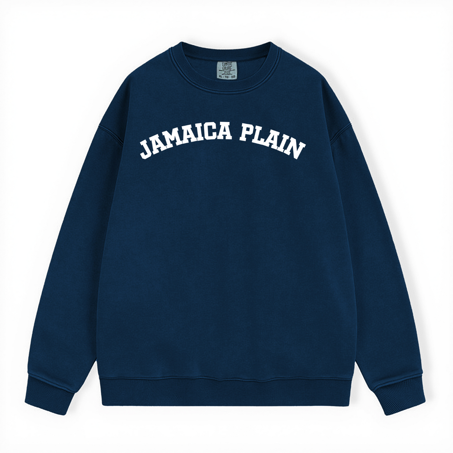 JAMAICA PLAIN COMFORT COLORS CREWNECK