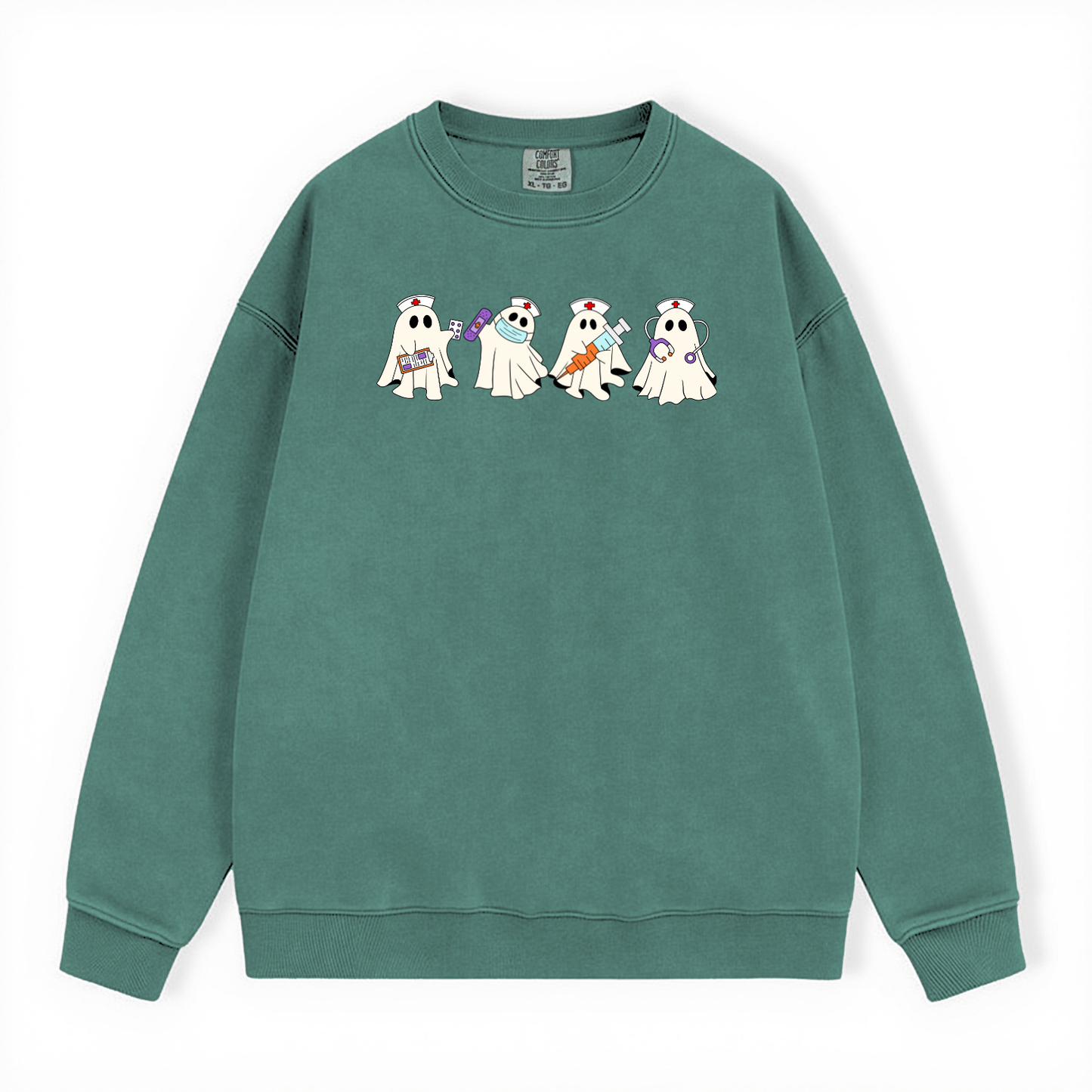 BOO BOO CREW GHOST CREWNECK