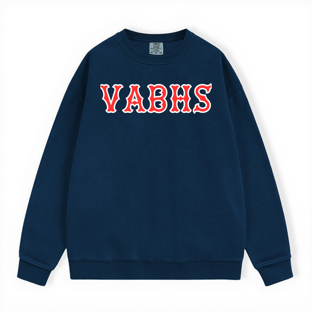 VABHS SOX LETTERS CREWNECK