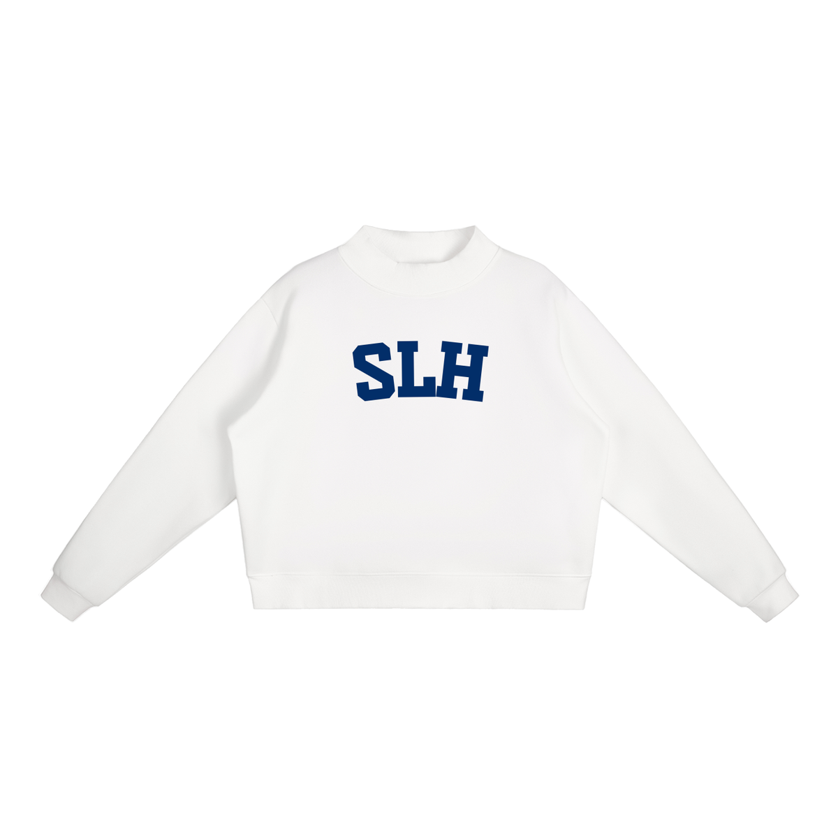 SLH BLOCK LETTER MOCK NECK
