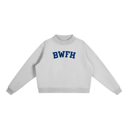 BWFH BLOCK LETTERS MOCK NECK