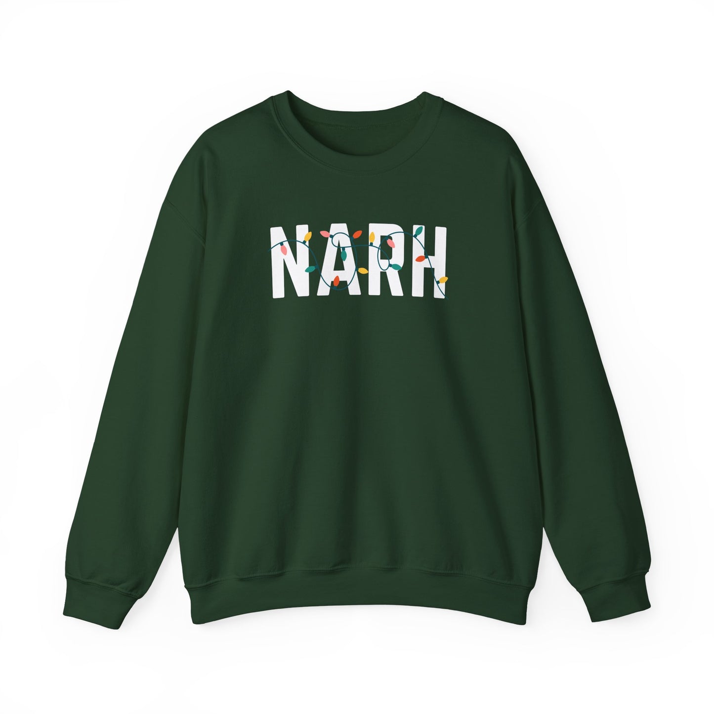 NARH HOLIDAY LIGHTS HEAVY BLEND CREWNECK