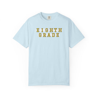 EIGHTH GRADE YELLOW PLAYER LETTERS T-SHIRT