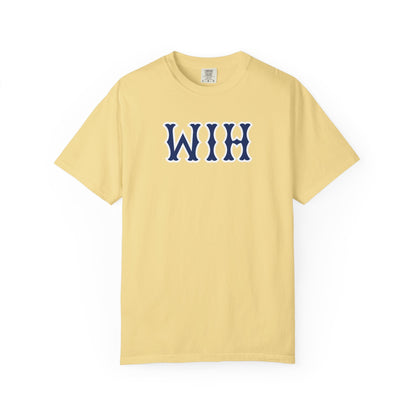 WIH NAVY SOX LETTERS TEE