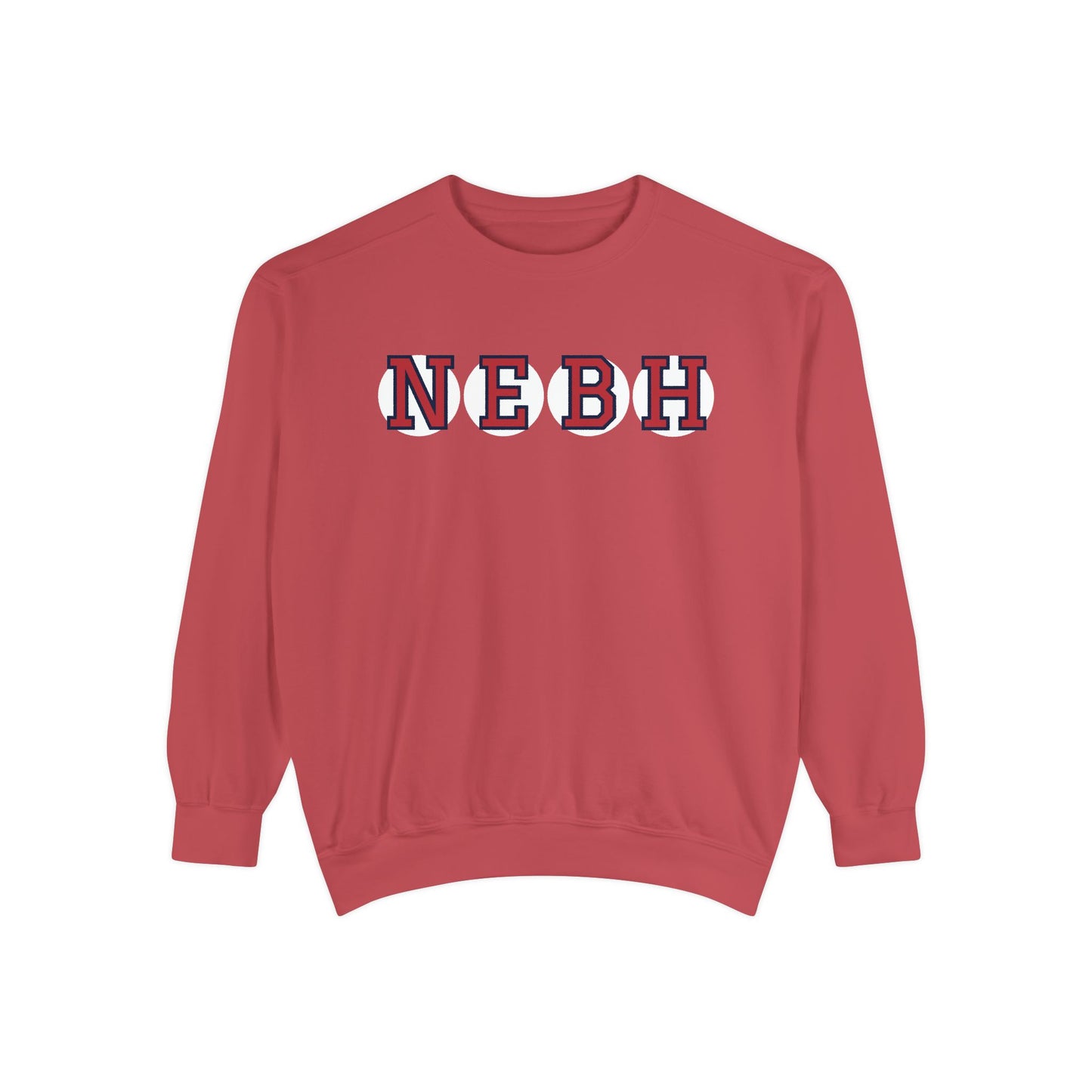 NEBH RETIRED SOX LETTERS CREWNECK