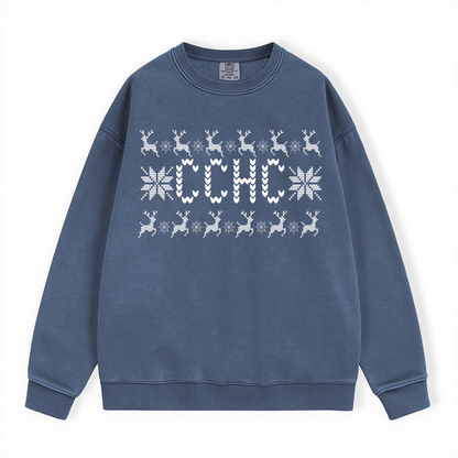 CCHC UGLY SWEATER COMFORT COLORS CREWNECK