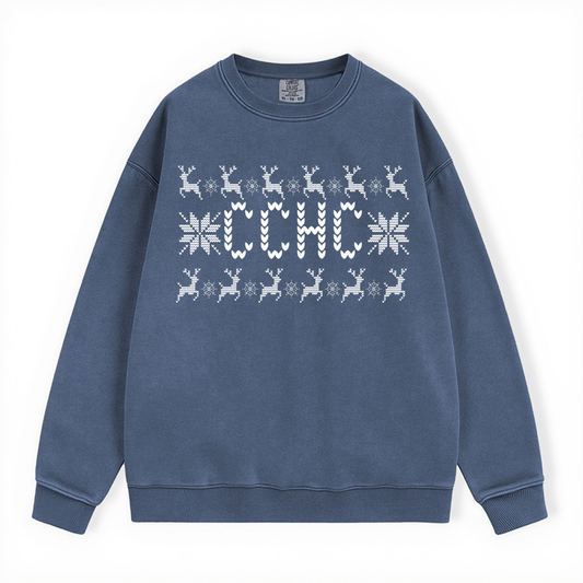 CCHC UGLY SWEATER COMFORT COLORS CREWNECK