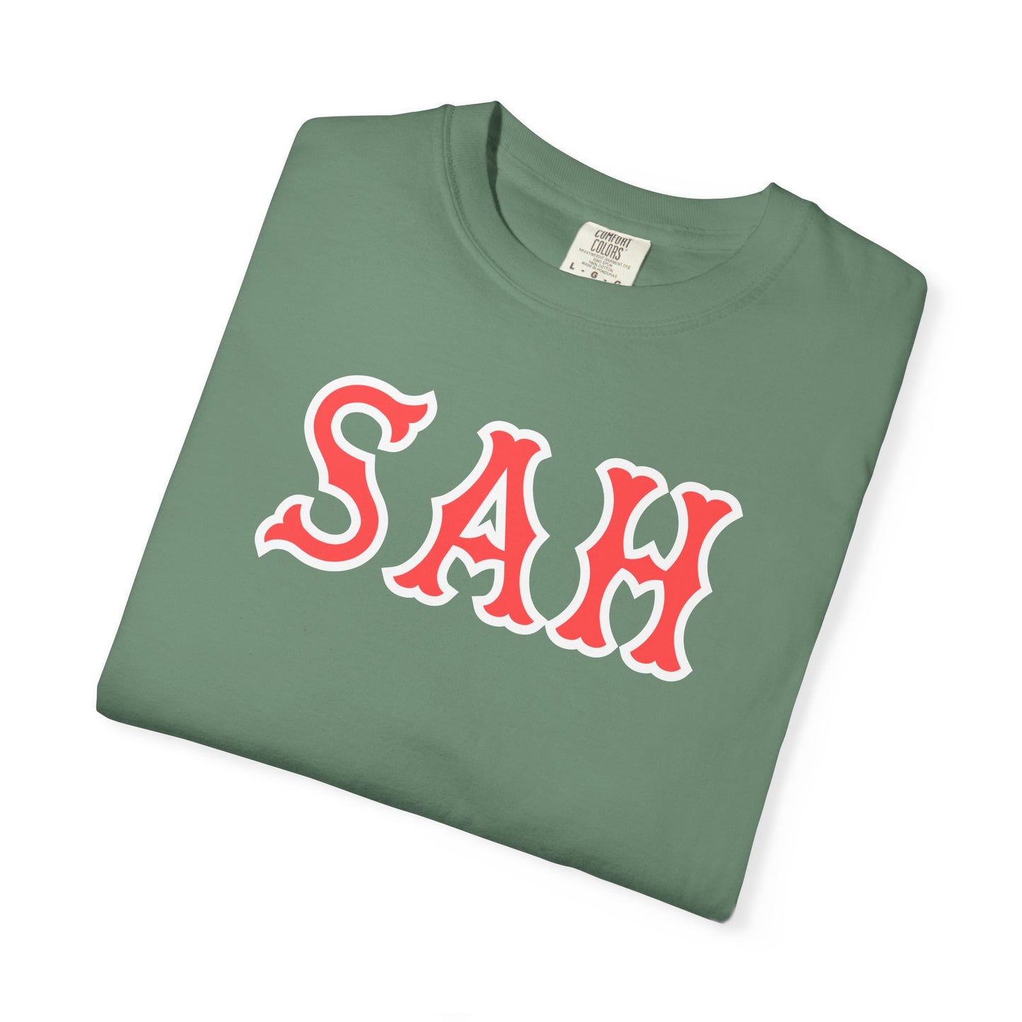 SAH SOX LETTERS TEE