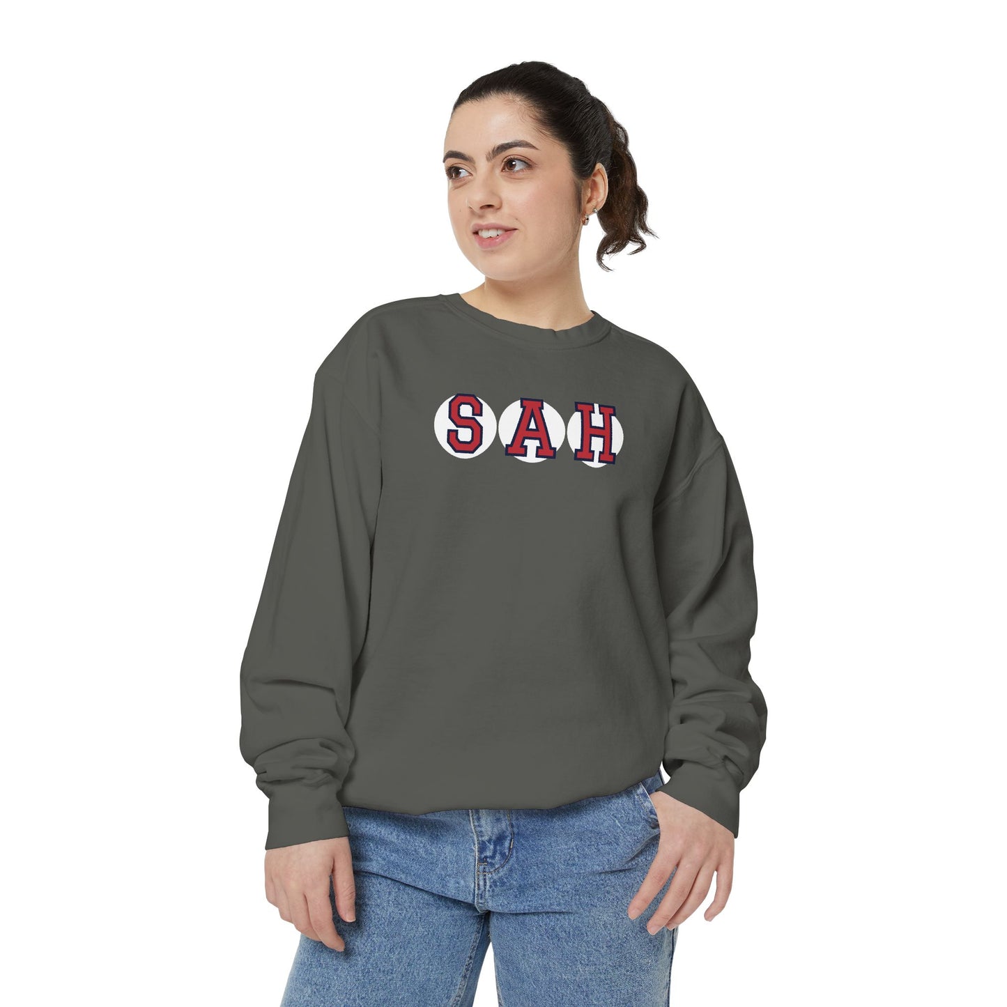 SAH RETIRED SOX LETTER CREWNECK