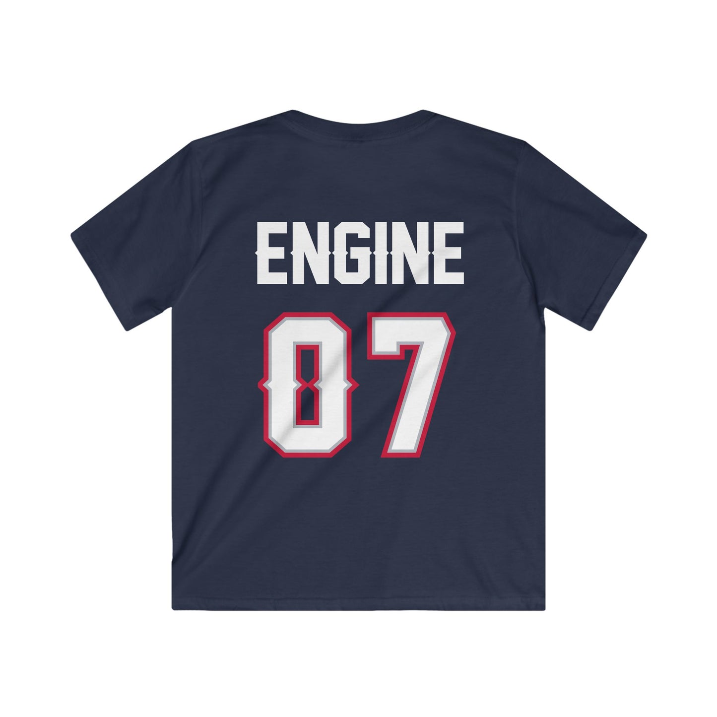 BFD RED ZONE - ENGINE 7 YOUTH T-SHIRT