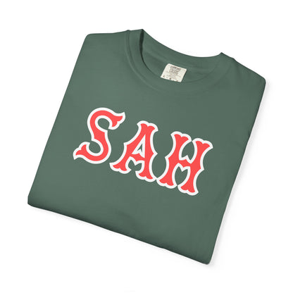 SAH SOX LETTERS TEE