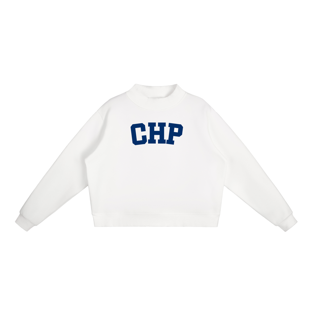 CHP BLOCK LETTER MOCK NECK