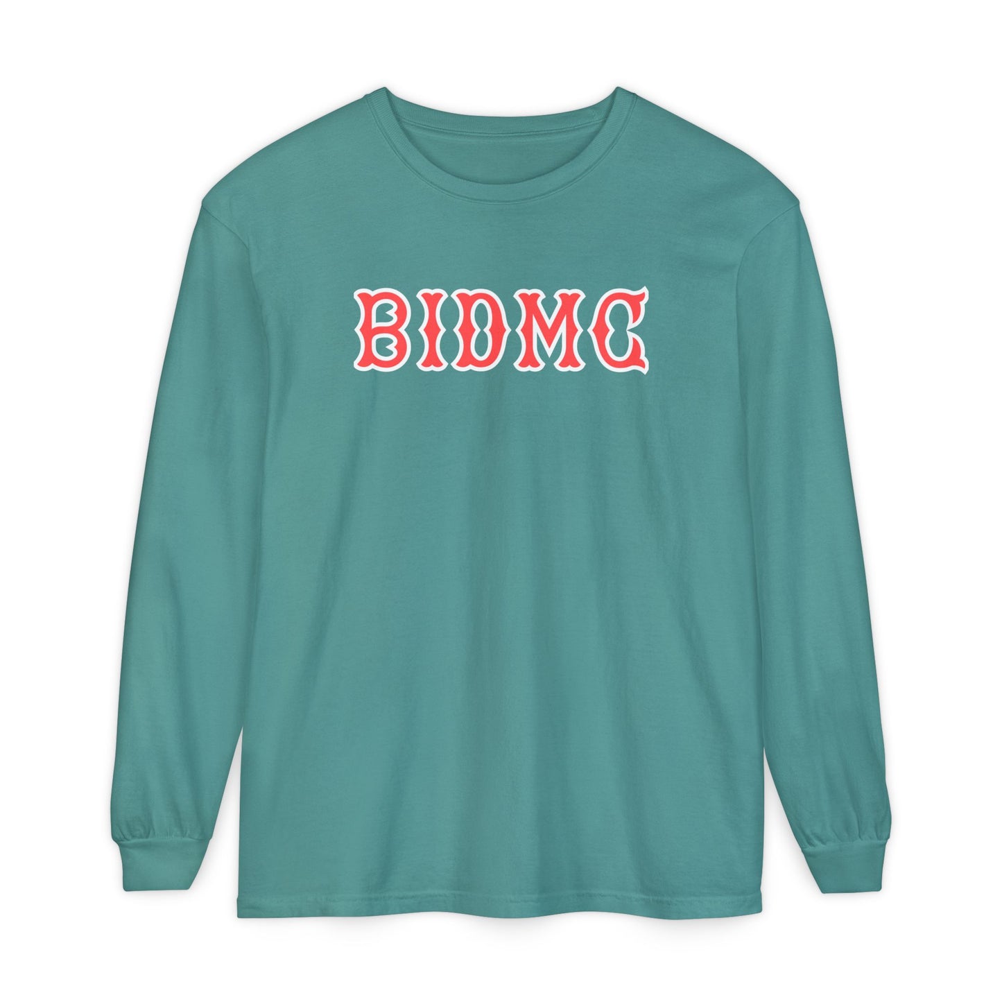BIDMC SOX LETTERS LONG SLEEVE