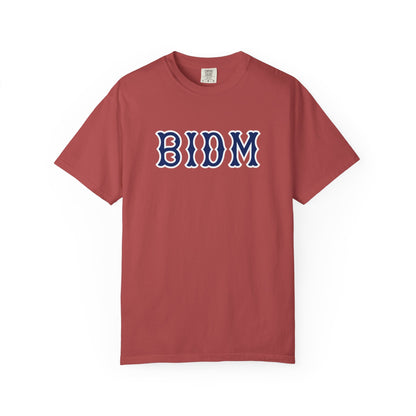 BIDM NAVY SOX LETTERS TEE